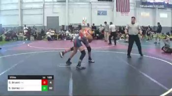 120 lbs Rr Rnd 1 - Donavan Bryant, The Club vs Sergio Gomez, USA Elite / Monster Garage