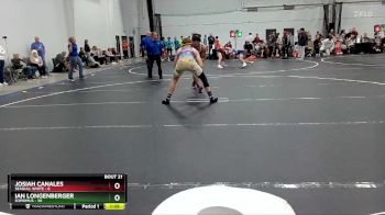 138 lbs Round 6 (8 Team) - Ian Longenberger, D3Primus vs Josiah Canales, Seagull White