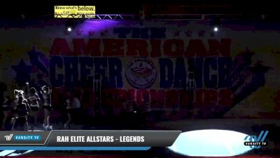 Rah Elite Allstars - Legends [2021 L6 Senior Coed - Small - D2 Day 2] 2021 The American Celebration DI & DII