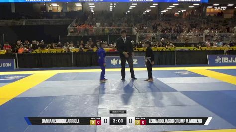 Leonardo Jacob Crump V. Moreno vs Damian Enrique Arriola 2025 Pan Kids Jiu-Jitsu IBJJF Championship