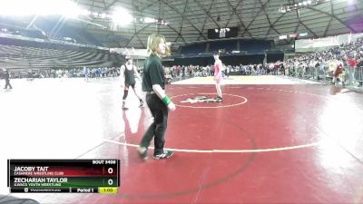 157 lbs Cons. Semi - Jacoby Tait, Cashmere Wrestling Club vs Zechariah Taylor, Ilwaco Youth Wrestling