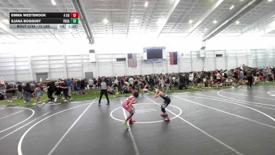 72 lbs Semifinal - Emma Westbrook, 4 Corners Underground vs Iliana Boggust, Yucaipa Thunder WC