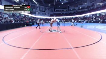 215 lbs Champ. Round 1 - Dominique Aguirre, Vallivue vs Leo Barber, Skyview