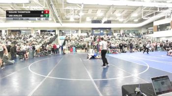 144 lbs Quarterfinal - Ian Avalos, Mountain View vs Kolvin Thompson, Box Elder