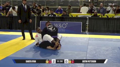 Justin Patterson vs Dakota Ryan 2025 Pan Jiu Jitsu IBJJF Championship