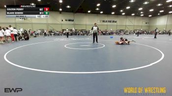105 lbs Rr Rnd 3 - Colton Perry, Mat Warriors 14U vs Blake Ghersi, MF Dynasty