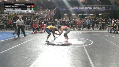 215 3A Champ. Round 1 - Grady Isaacs, Lake Mary vs Brenden Howard, Boca Raton Community H S