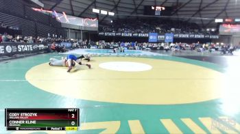 1B/2B 190 Champ. Round 1 - Conner Kline, Reardan vs Cody Strozyk, Willapa Valley