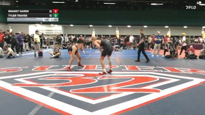 144 lbs Quarterfinal - Brandt Harer, PA vs Tyler Traves, VA