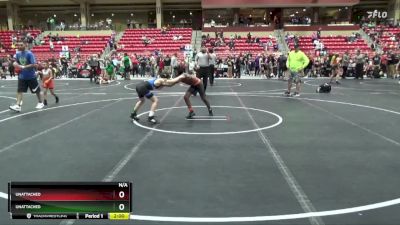 80 lbs 1st Place Match - Callan Carrier, Andover Wrestling Club vs DeAndra Edwards, RSA