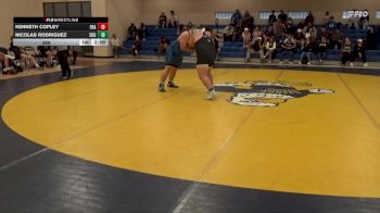 285 lbs Kenneth Copley, Embry-Riddle (Ariz.) vs Nicolas Rodriguez, Eastern Oregon University (OR)