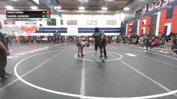 132 lbs Cons. Round 2 - Josue Gomez, La Sierra vs Samuel Carmona, Canyon Springs