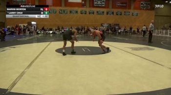 157 lbs Quarterfinal - Larry Cruz, Rio Hondo College vs Marvin Morton, Palomar College
