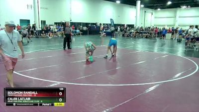 126 lbs Round 3 (8 Team) - Caleb Laclair, Head Hunters Wrestling Club vs Solomon Randall, Team Diamond Fish Pink