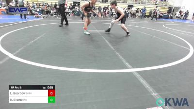 105 lbs Rr Rnd 2 - Leboy Bearbow, Darko Valley Wolf Pack vs Kaden Evans, Raw Wrestling Club