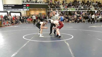 106 lbs Round Of 16 - Matt Boucher, Timberlane vs Kyle Dube, Shawsheen