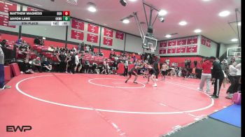 120 lbs 5th Place - Matthew Magness, Bishop Kelley vs Javion Lang, Okmulgee