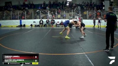 138 lbs Cons. Round 4 - Hunter Hollenbeck, Greenville Elite WC vs Throop Linnell, Shores WC