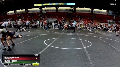 84 lbs Semifinal - Rhowan Rader, Pursuit vs Blake Henry, Claymont