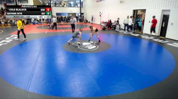 133 lbs Cons. Round 3 - Cole Blalock, Huntingdon vs Nathan Hite, Manchester