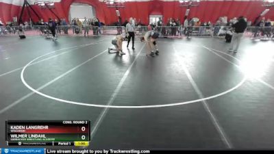 175 lbs Cons. Round 2 - Kaden Langrehr, Wisconsin vs Wilmer Lindahl, Sarbacker Wrestling Academy