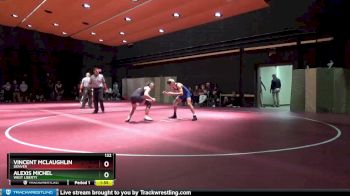 132 lbs 25th Place Match - Alexis Michel, West Liberty vs Vincent McLaughlin, Denver