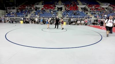 115 lbs Cons 32 #2 - Aleena Navarrete, UT vs Meghan Menke, MO