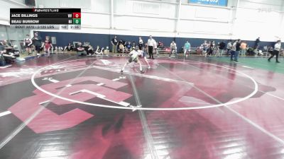 J-125 lbs Quarterfinal - Jace Billings, WV vs Beau Burrow, MI
