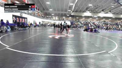 207 lbs Champ. Round 3 - Kena Leonard, Ottawa University vs Martha Hinneh, Southeast CC