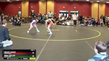 80/90 Round 3 - Grace Vance, Unattached vs Brea Balles, Unattached