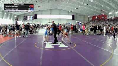 84 lbs Cons. Round 2 - Dustin Woodruff, Beast Mode Wrestling vs Parker Duitsman, Burnett Trained Wrestling