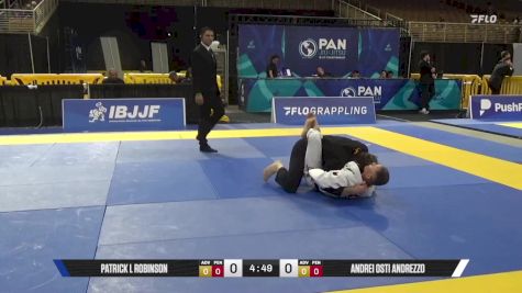 Andrei Osti Andrezzo vs Patrick L Robinson 2025 Pan Jiu Jitsu IBJJF Championship