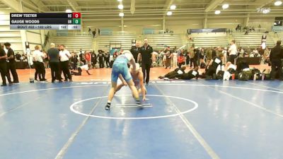 182 lbs Consolation - Drew Teeter, NC vs Gauge Woods, OH