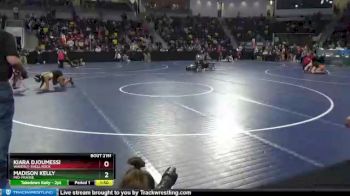 140 lbs Cons. Round 6 - Madison Kelly, Mid-Prairie vs Kiara Djoumessi, Waverly-Shell Rock