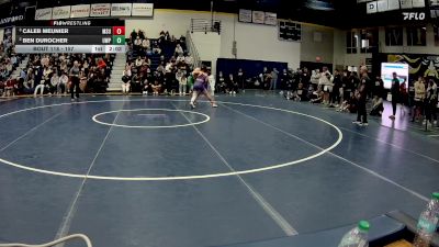157 lbs Semifinal - Caleb Meunier, Minnesota State vs Ben Durocher, Wisconsin-Parkside