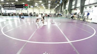 180 lbs Round Of 32 - Antwan Billups, NC vs Thomas DeLauro, SC