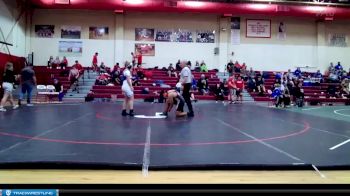 160 lbs 7th Place Match - Aksel Avila, Beardstown vs Lilly Florea, Quincy (Sr.)