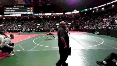 71 lbs Cons. Round 1 - Ryan Mann, PRW1 vs Hunter Berger, PROA