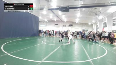 152 lbs Quarterfinal - Leif Syrko, PA vs Aj Barnabei, MI
