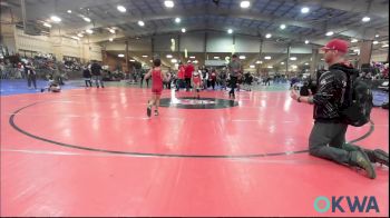 52 lbs 3rd Place - Brooklyn Breeze, Duncan Demon Wrestling vs Blayne Hines, Comanche Takedown Club