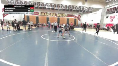 67-71 lbs Champ. Round 1 - Ray Lopez, Pounders WC vs Moira Bhave, Unattached