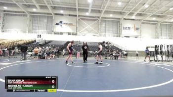 Cons. Round 5 - Nicholas Hudson, Club Not Listed vs Dana Guild, Glen Grapplers Wrestling Club