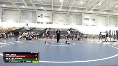 Cons. Round 5 - Nicholas Hudson, Club Not Listed vs Dana Guild, Glen Grapplers Wrestling Club