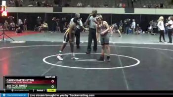 105 lbs Round 3 - Caden Katzenstein, Poquoson Youth Wrestling vs Justyce Jones, Tabb Wrestling Club