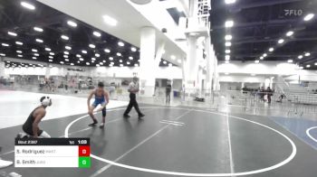 116 lbs Final - Santiago Rodriguez, Mantanona TC vs Braxton Smith, Juggernaut WC