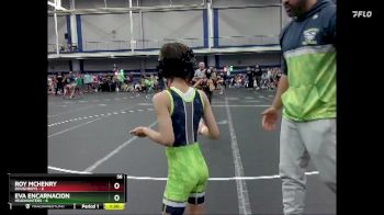 56 lbs Round 1 (8 Team) - Delainie Nguyen, Headhunters vs Antonio Woodall, Doughboys