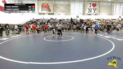 44 lbs Cons. Semi - Joseph Jaszko, LeRoy Wrestling Club vs Linux George, Olean Wrestling Club