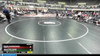 120 lbs Round 3 (4 Team) - Kevin Kasperowski, Xavier vs Braxton Lange, Caledonia-Houston