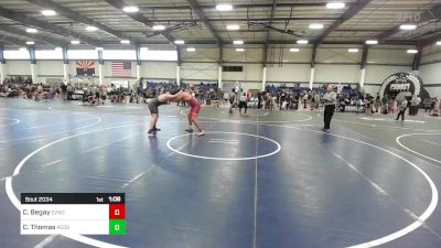 215 lbs Final - Cannon Begay, Evwc vs Carson Thomas, Redskin Wrestling