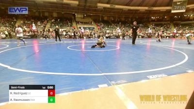 61 lbs Semifinal - Roman Rodriguez, Gulf Coast Wrestling Club vs Adam Rasmussen, Roundtree Wrestling Academy